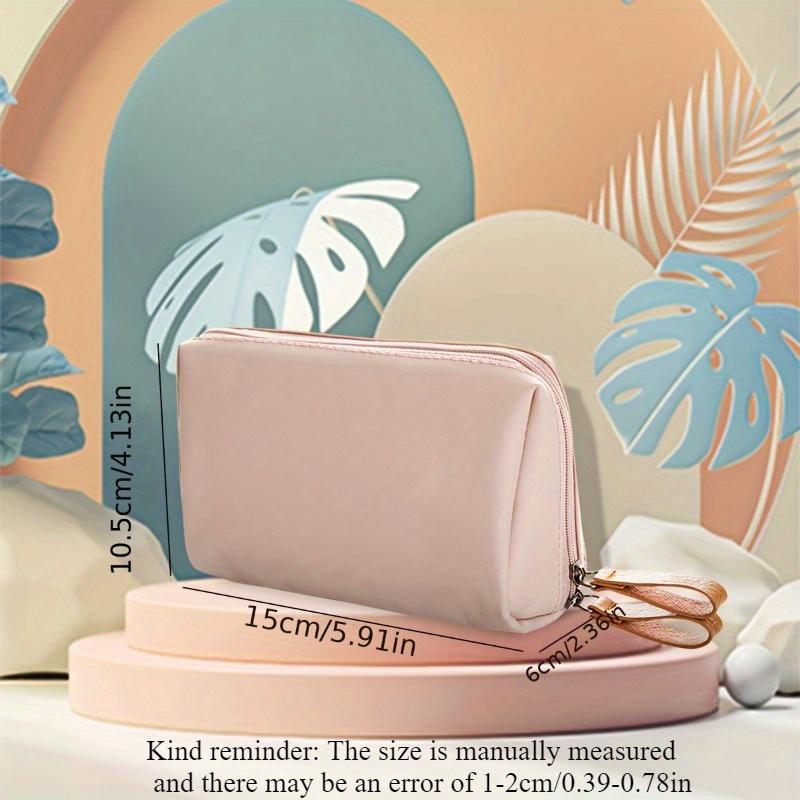 Lipstick Bag, Elegant Travel Pouch, Cosmetic Storage Bag, Handheld Makeup Organizer with Zipper, Christmas and New Year Gifts