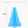 Cono Allenamento Calcio 18cm Cono Segnaposto Ostacolo Attrezzatura Sportiva