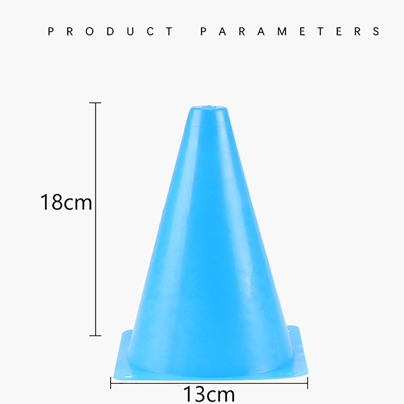 Cono Allenamento Calcio 18cm Cono Segnaposto Ostacolo Attrezzatura Sportiva