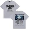The Weeknd After Hours Til Dawn Europe 2026 Stadium Tour Tshirt Men Women Fashion Hip Hop Streetwear Tees Mens Tshirt