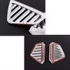 2025 Hot Racing Grills ABS Car Dashboard Air Conditioning Outlet Vent Frame Cover Trim Stickers Fit For Mercedes Benz GLE GLS W1