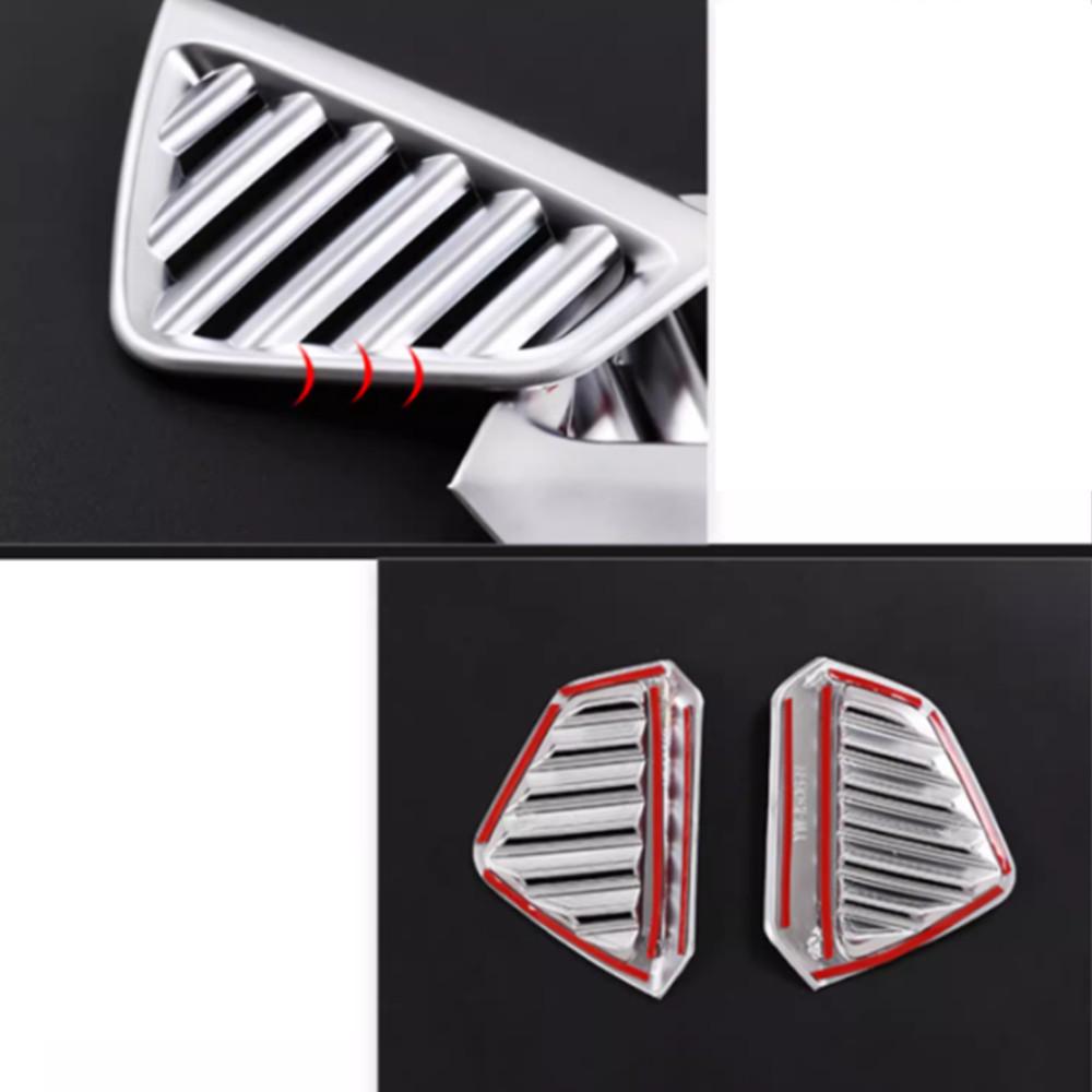 2025 Hot Racing Grills ABS Car Dashboard Air Conditioning Outlet Vent Frame Cover Trim Stickers Fit For Mercedes Benz GLE GLS W1