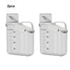 2pack/lot BPA-free Storage With Storage 2pieces Transparent Cereal Containers Lids 2pcs/set 4-piece Cereal Containers