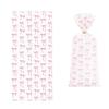 Bow Plastic Gift Bags Valentine'S Day Bow Candy Treat Bag Baby Shower Birthday Party Favor Candy Bags Wedding Party Supplies