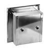 Roll Paper Box Polished Chrome Toilet Paper Holder Stainless Steel Concealable Wall Mounted