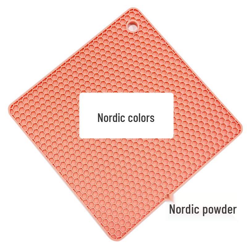 Food-Grade Silicone Honeycomb Heat-Resistant Placemat Coaster