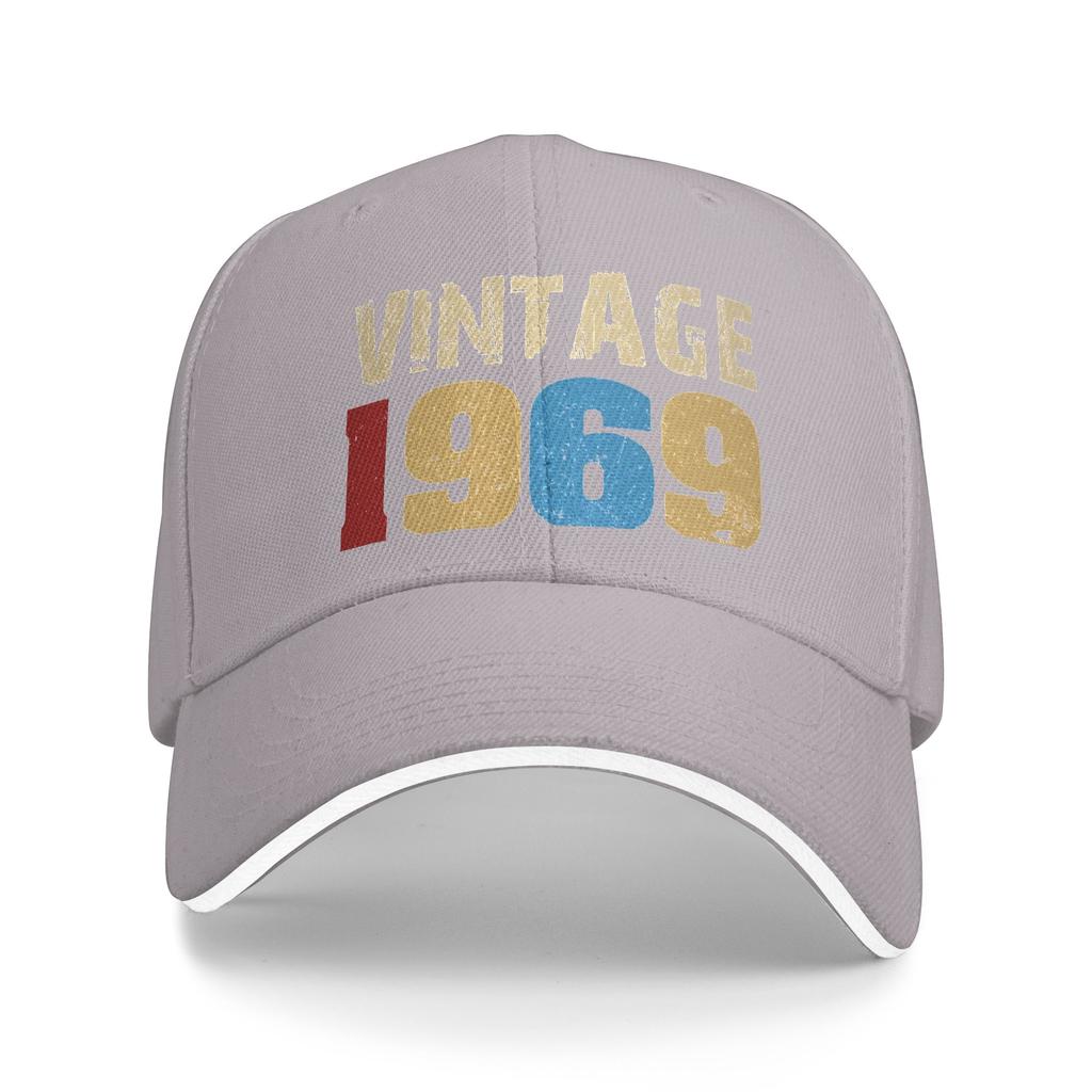 Vintage Th Birthday Gift Baseball Cap Running Hippie Sun Visor Hats Couple Women Fashion Custom Logo Baseball Caps