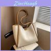 Sac Seau Noir Et Blanc Minimaliste Chic Pour Femmes Sac Cabas Décontracté Spacieux