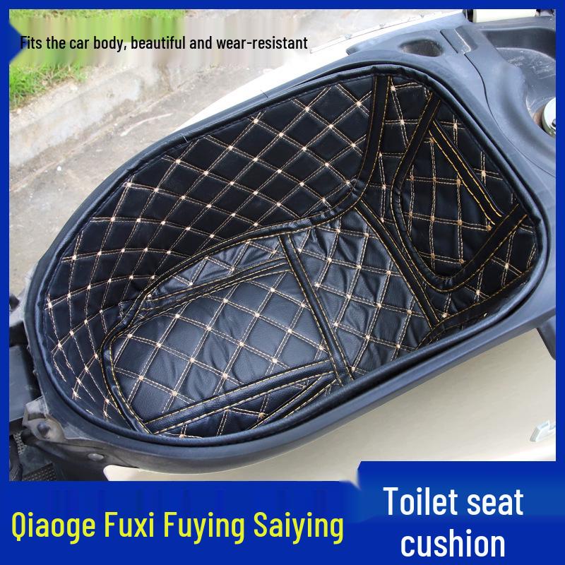 

Подушка сиденья и багажный бокс Yamaha Jog i125 - Fuxi AS Fuying Saiying GT Black with Gold Thread