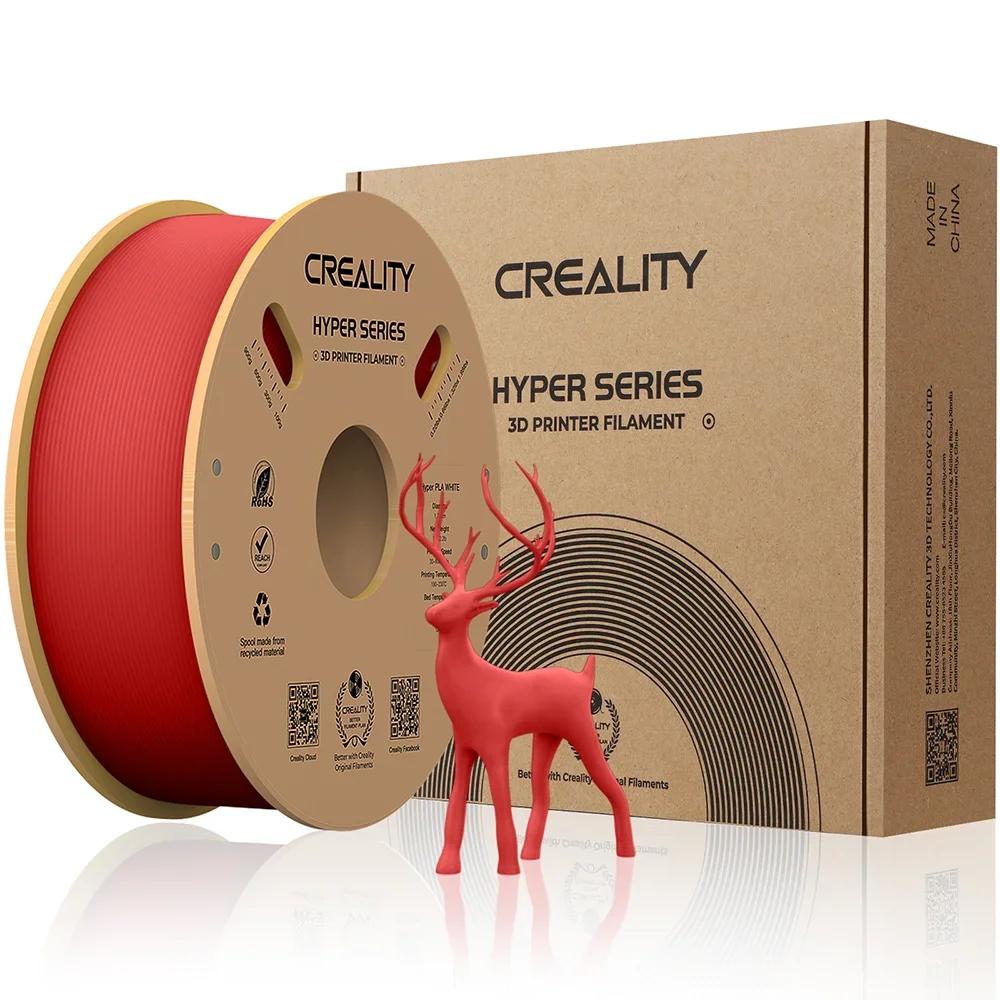 CREALITY Hyper Series PLA Filament 1.75mm Better Fluidity Faster Cooling High Precision for FDM Printers