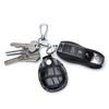Leather Keychain Card Cover For Alarm Tag Intercom Key Access Entry Card Set Car Key Protector Card Tracker