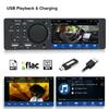 1 Din 4" CarPlay Car Radio, Bluetooth, Android-Auto, MP5 Player, Handfree A2DP, USB TF Aux Stereo, Multimedia Head Unit F7805C