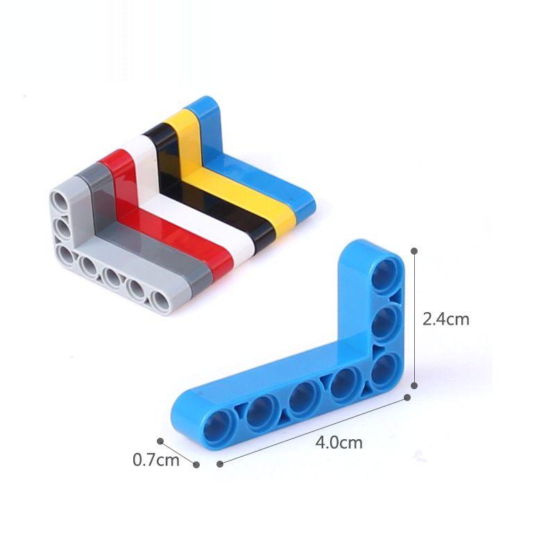 MOC Technical Liftarm Beams Bricks DIY Assembles Particles 32348 Modified Bent Brick Educational 39793 39790 Construction Toys