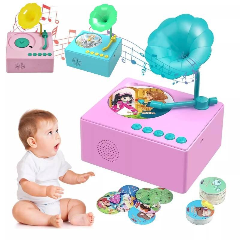 Gramophone Educational Kids Music Player Interactive Learning Toy With Cards 96