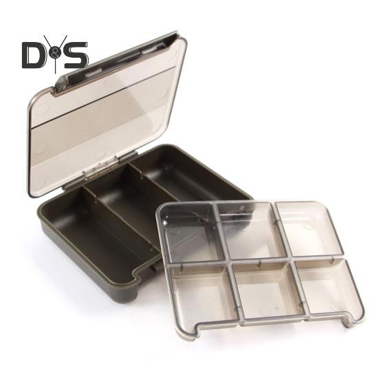Fishing Lure Storage Box with Multiple Compartments Compact Design Small Size Fishing Accessories Organizer Case
