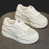 Popular women's shoes autumn and winter new thick-soled heightening little white shoes women's sports and leisure classic versatile purple board shoes