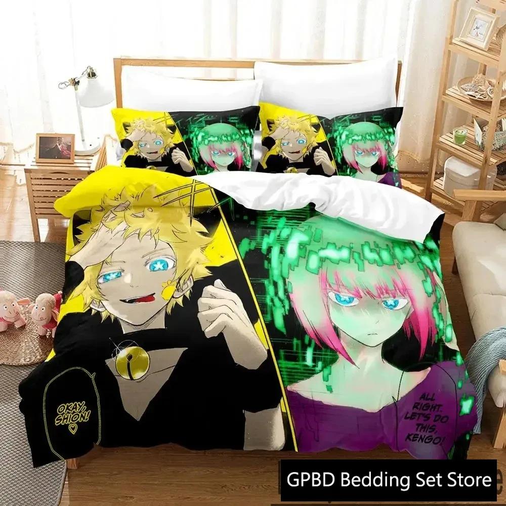 3D Druck Anime Mission Yozakura Familie Bettwäsche Set Jungen Mädchen Twin Queen King Size Bettbezug Kissenbezug Bett Jungen Erwachsene