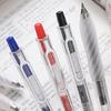 12PCS Quick Drying Retractable Gel Pen Ergonomic Silicone Grip 0.5MM Tip Gel Pen Office Writing Tool for Note Taking