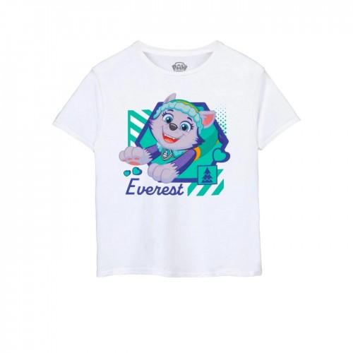 Paw Patrol Girls Everest T-Shirt 3-4 Years blanc
