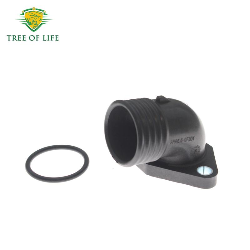 New Radiator Coolant Water Hose Flange For BMW 3 Series E36 316i 318i M43 Z3 1995 1996 1997 1998 1999 11531743200 11531743199