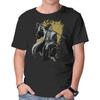 Unisex Crew Neck T-Shirt Kenpachi Graphic Short Sleeve Casual Tee