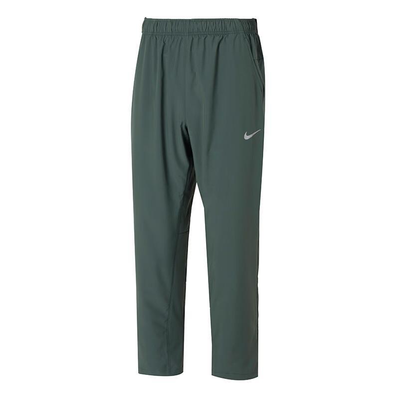 Nike Comfortable Fashion Drawstring Quick-Dry Casual Pants Men Bottoms Green FB7491-338
