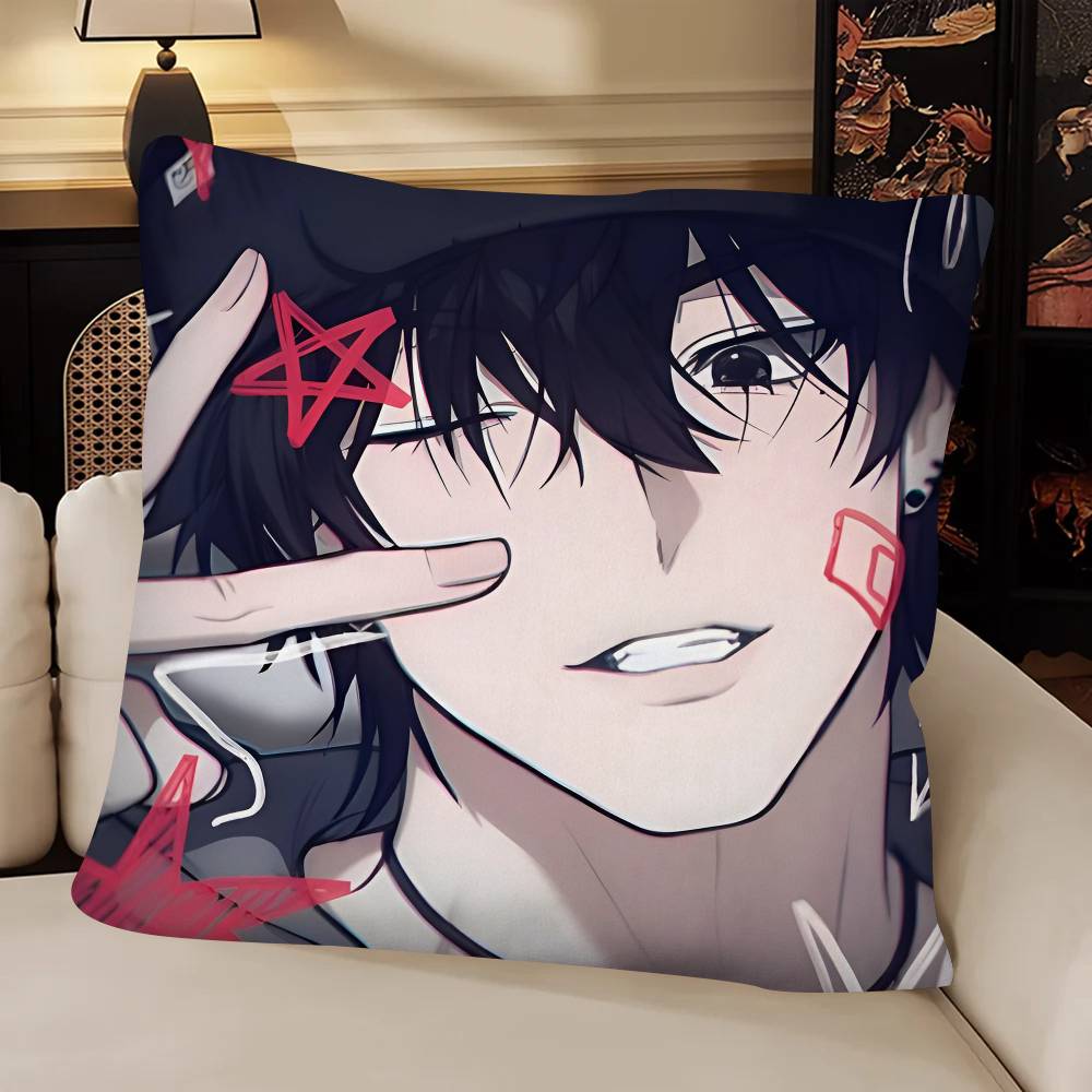 Anime VVirtual Strangers Pillow Case Fashion Square Pillowcase Bedroom Sofa Room Ins Decoration Leisure