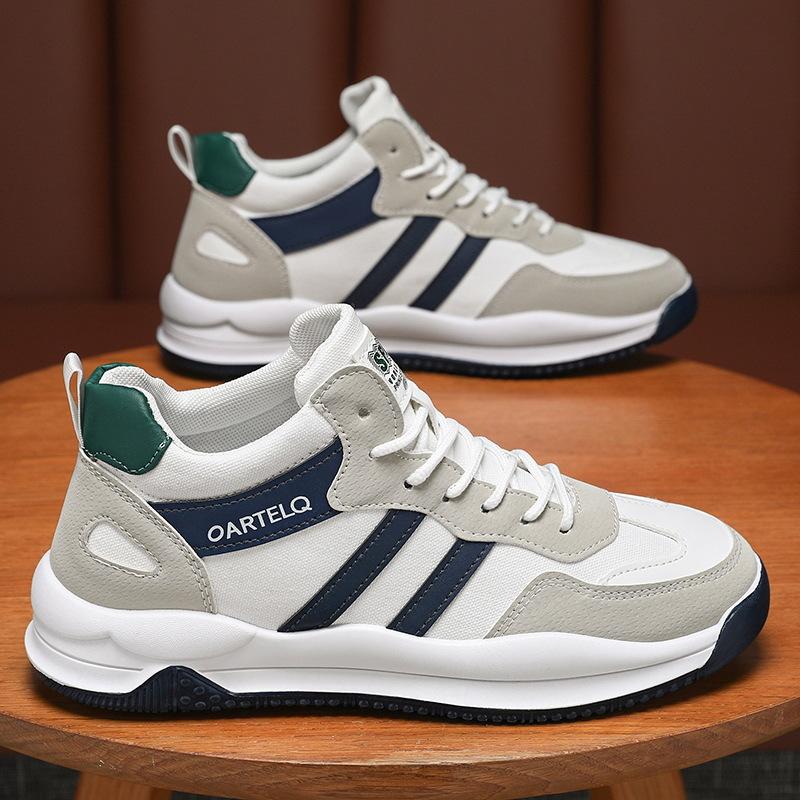 

Customized autumn and winter new retro fashion shoes men s trend Korean version of sports and leisure men s shoes men s running trendy shoes 44 зелений