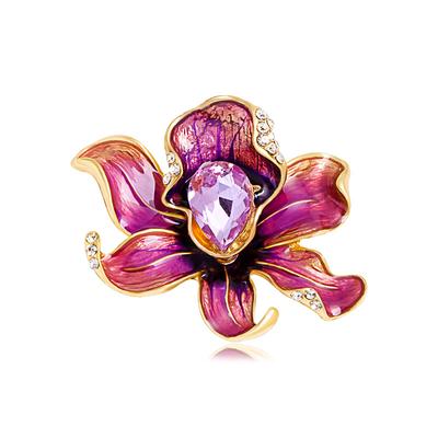 Luxury Atmospheric Peony Brooch Fashion Creative Pin, Women's Coat Coat Cardigan Versatile Temperament Accessories