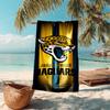 Proof Beach Towel with Jacksonville Jaguars Logo Pattern - Soft,absorbent,quick-drying,machine Washable - Perfect for Swimming,camping,bathing