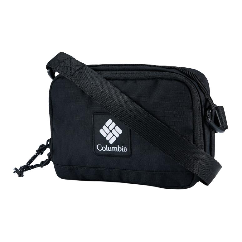 New Columbia Fabric Shoulder Bag Unisex Black UU2768-010