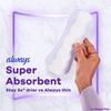 Always Anti-bunch Xtra Protection Liners, Extra Long - 92ct