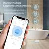 Slimme Waterleksensor Tuya Zigbee 3.0 Overstroming Lekdetector Alarm App Afstandsbediening Overstroming Overloop Voor Keuken Badkamer