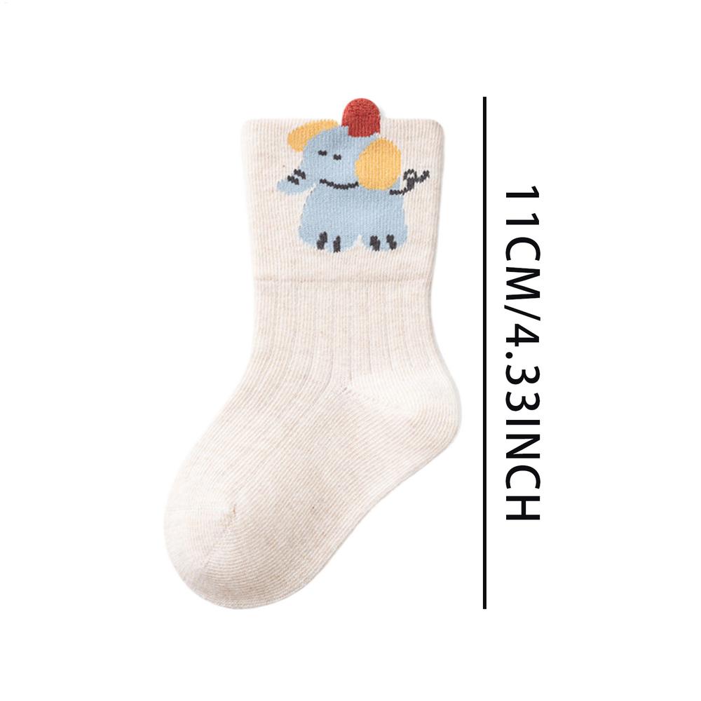 

Animal Socks for Kids Cute 1 Pair Cotton Warm Clothing Accessories Toddler Warm Socks for Home Outdoor Birthday Camping