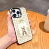 Cute P-Peter Rabbit Phone Case For iPhone17,16,15,14,13,12,11,Pro,MAX White Matte Shockproof Cover