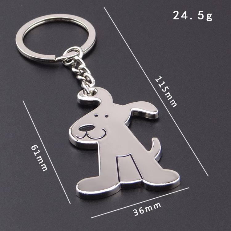

Мультяшный щенок брелок-бобблхед: Милый кулон для машины с собакой и DIY сувенир - Идеальный подарок на открытие зоомагазина