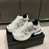 Popular Dad Shoes Women 2025 Summer New Versatile Thick-soled Breathable Mesh Shoes Women's Sports Couple Shoes Ins Tide