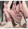 Women's Fleece-Lined Hooded Jacket: Loose Fit, Versatile Long-Sleeve Sweatshirt for 2024 Autumn/Winter, Japanese Student Style, Warm Top