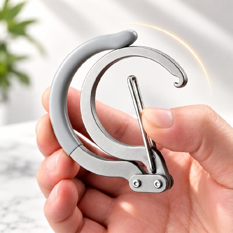 Practical Bag Hanging Hook for Tables, Chairs, and Rails, Folding S Shape Hangers for Umbrellas, Water Bottles, and Small Carried Items