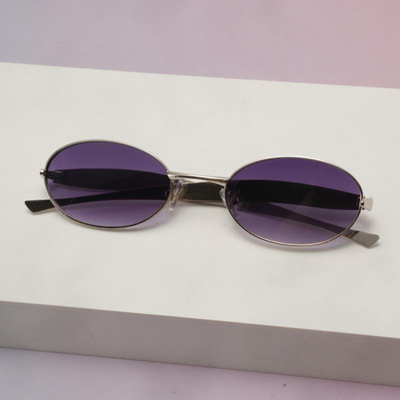 Vintage Small Frame Oval Sunglasses Women Men Luxury Brand Designer Eyewear Popular Travel Sun Glasses Uv400