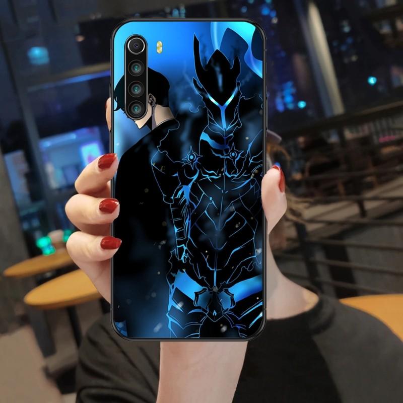 Cool Anime Solo Leveling Phone Case For Xiaomi Mi 12 11T 10T 9T Lite Pro Ultra Note 10 Poco F3 F4 X4 GT Soft Black Phone Cover