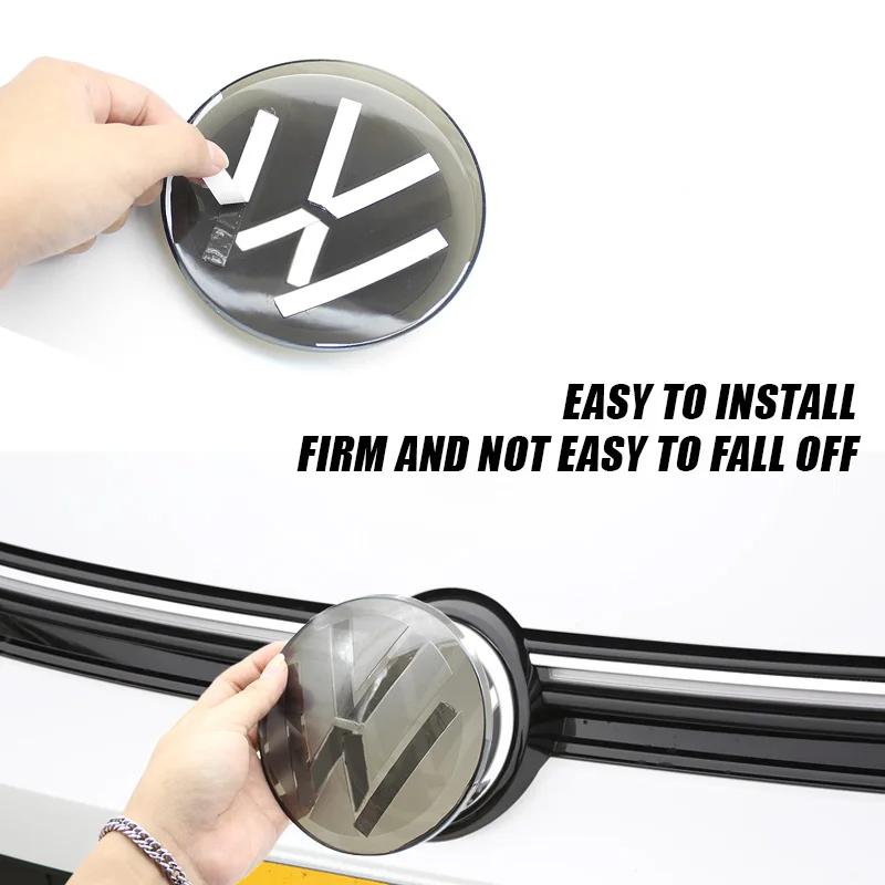 HLSRM1 2026 Hot For VW VOLKSWAGEN NO ACC Car Logo Emblem Cover Hood Front And Rear Tail Mark Rear Badge Accessory For Volkswagen VW Gol