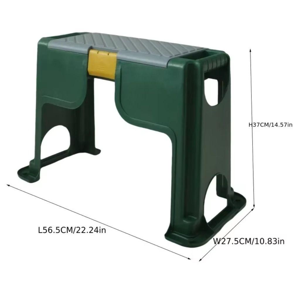 Sgabello da Giardinaggio Portatile Panca Pieghevole per Ginocchiarsi Sgabello Professionale per Ginocchiarsi Lavori di Giardinaggio