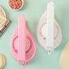 Manual Plastic Dumpling Skin Reusable Mini Pie Maker with Handle Small Presser Press Tool Kitchen DIY Cookware Chef