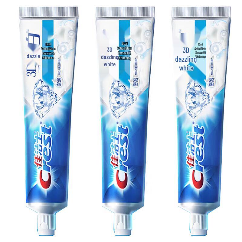 Crest 3D White Dual Action Brightening Toothpaste