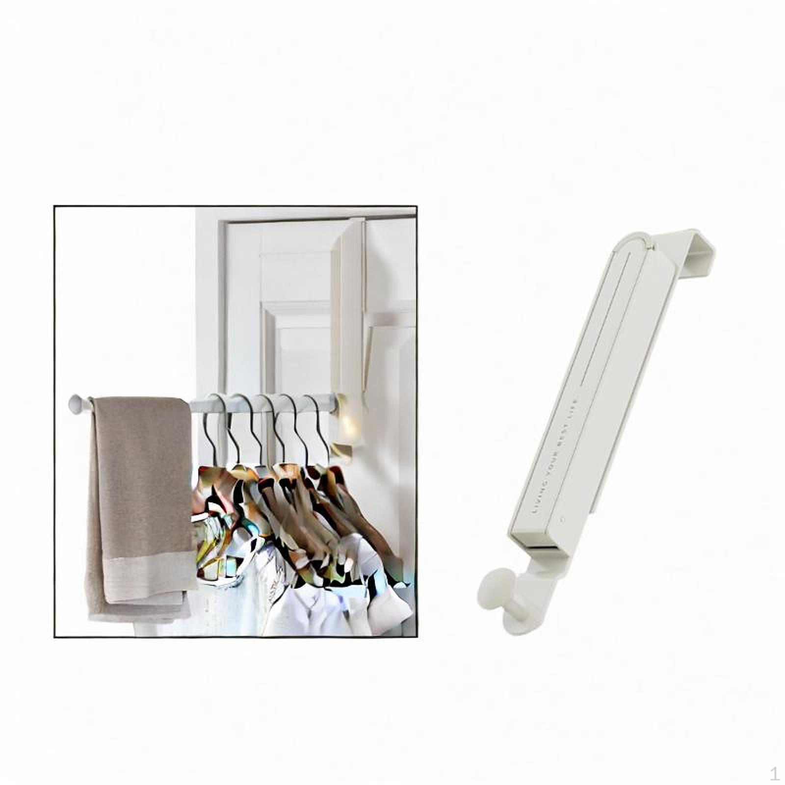 

over Door Hanger Hanging Hook Stable Sturdy Towel Heavy Duty Organizer for Wardrobe Bathroom 2cm