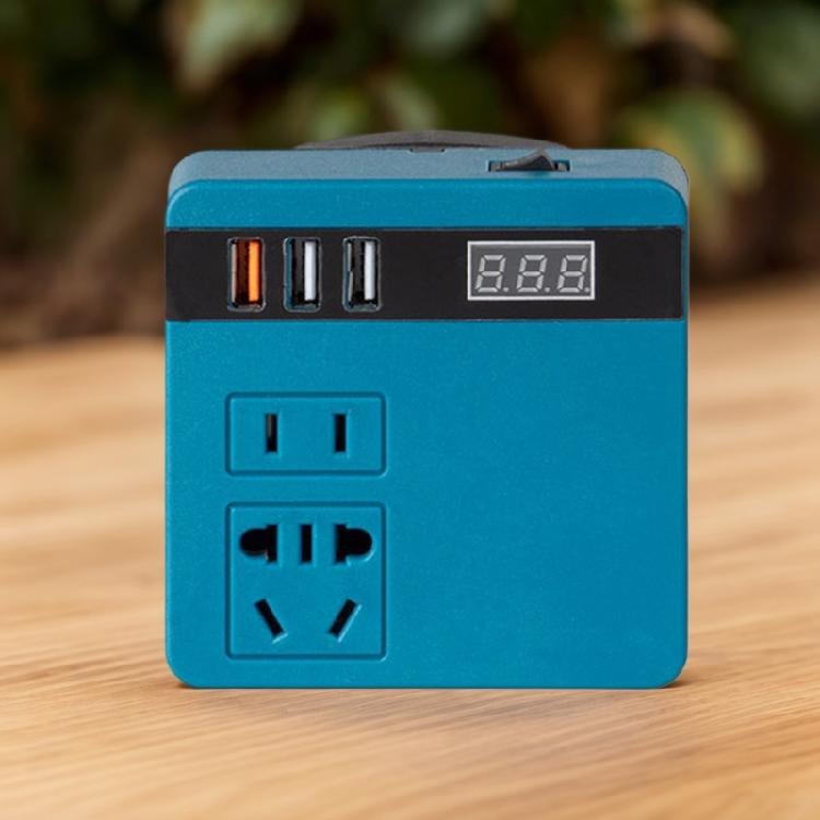 120W Lithium Battery Inverters Multifunction Lithium Tools Battery Inverters 18V-21V To 220V Intelligent Function