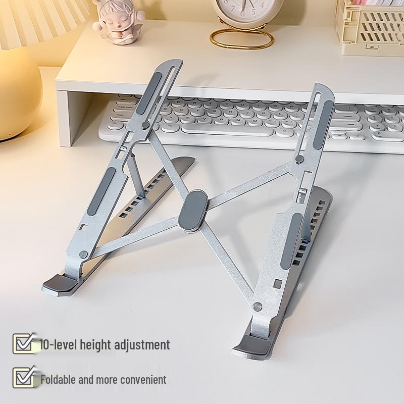 Aluminum Alloy Adjustable Foldable Laptop Stand