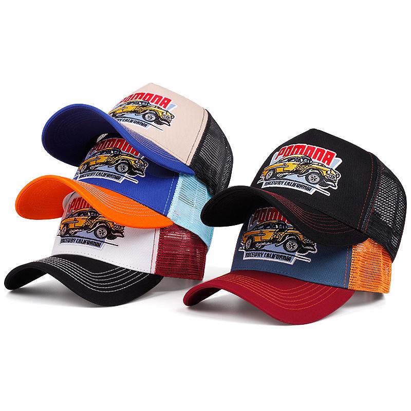 New Mesh Hat Pomnna Car Men'S Truck Hat Street Dance Hip Hop Hat Women'S Daily Life Sunshade Hat Baseball Hat