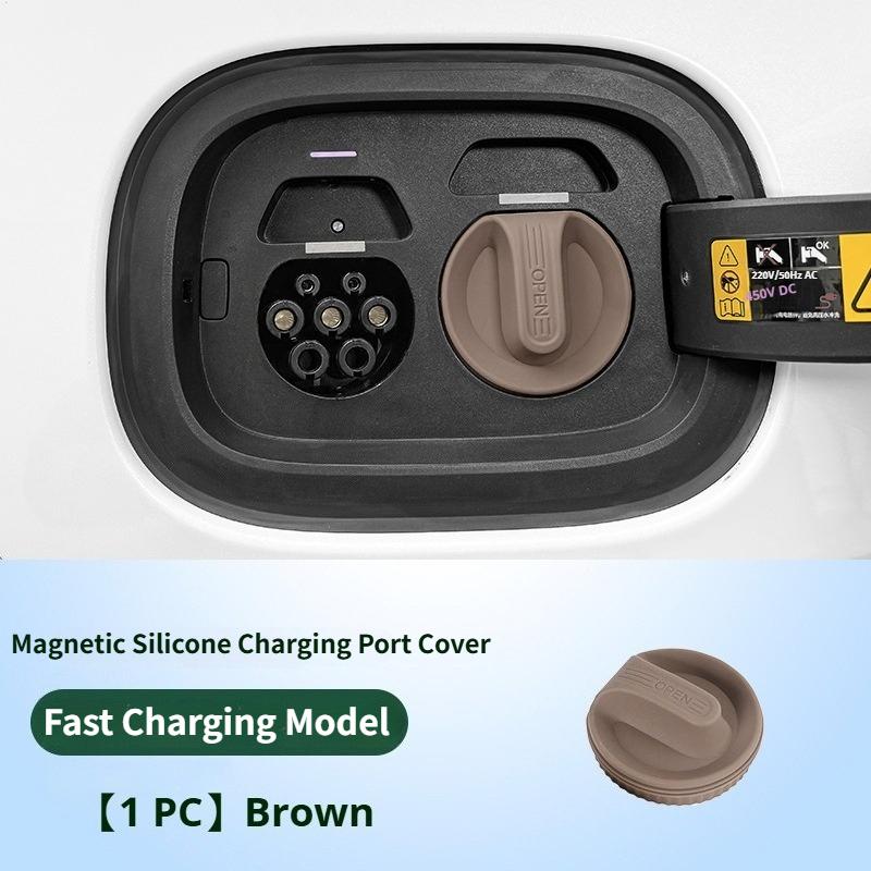 Per Chery Tiggo8 Tiggo9 Tiggo7 Serie Nuova Energia Copertura Protettiva Magnetica in Silicone per Porta di Ricarica Auto Copertura Impermeabile Antipolvere